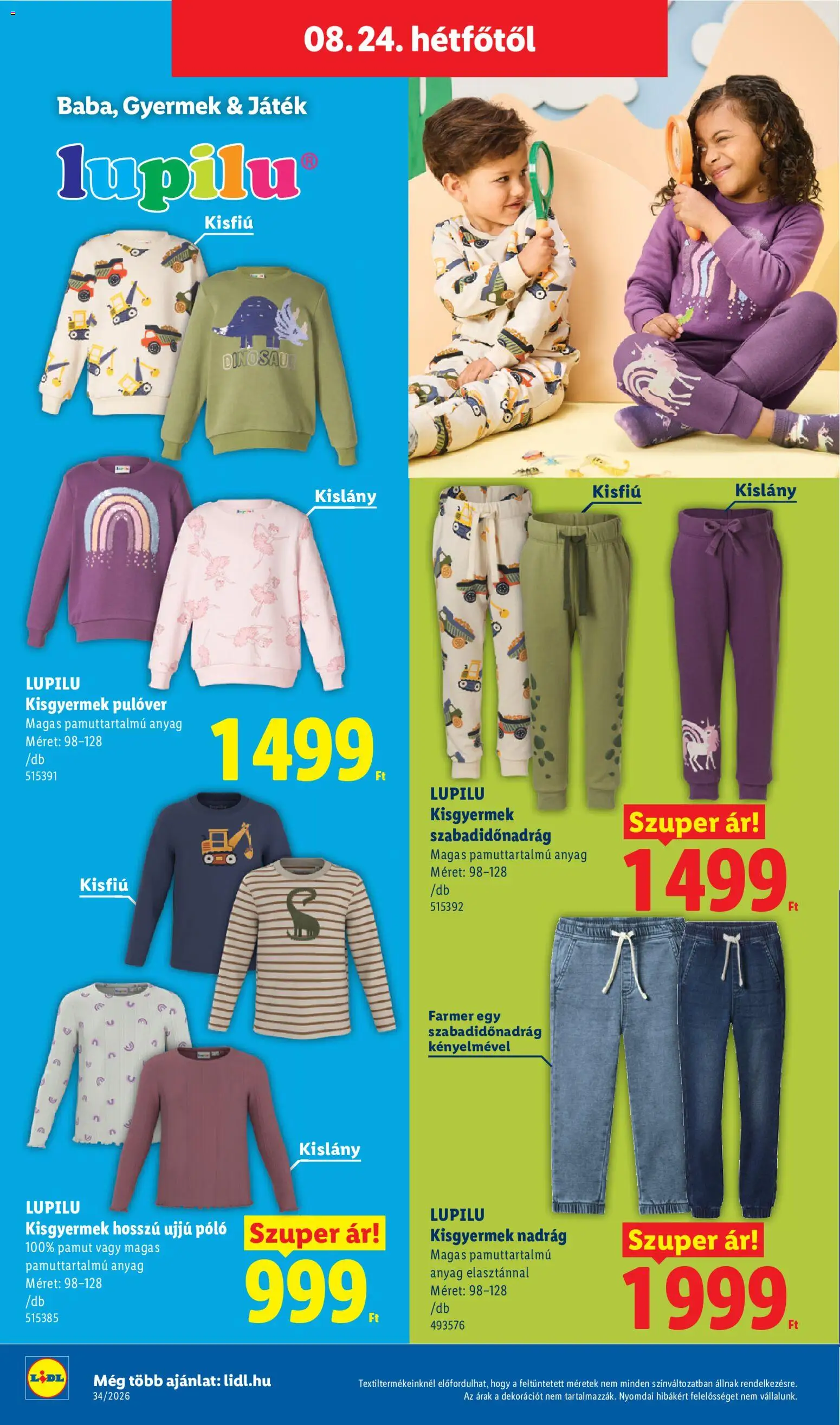 Lidl akciós ujság - amely érvényes a következő dátumtól: 2026.08.19. | Oldal: 46