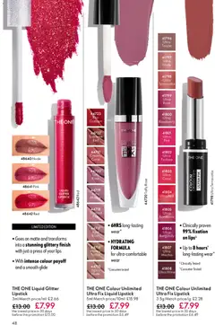 Preview of Oriflame - Offers valid from 15.04.2026 | Page: 48 | Products: Lipstick, Honey, Raspberry, Press
