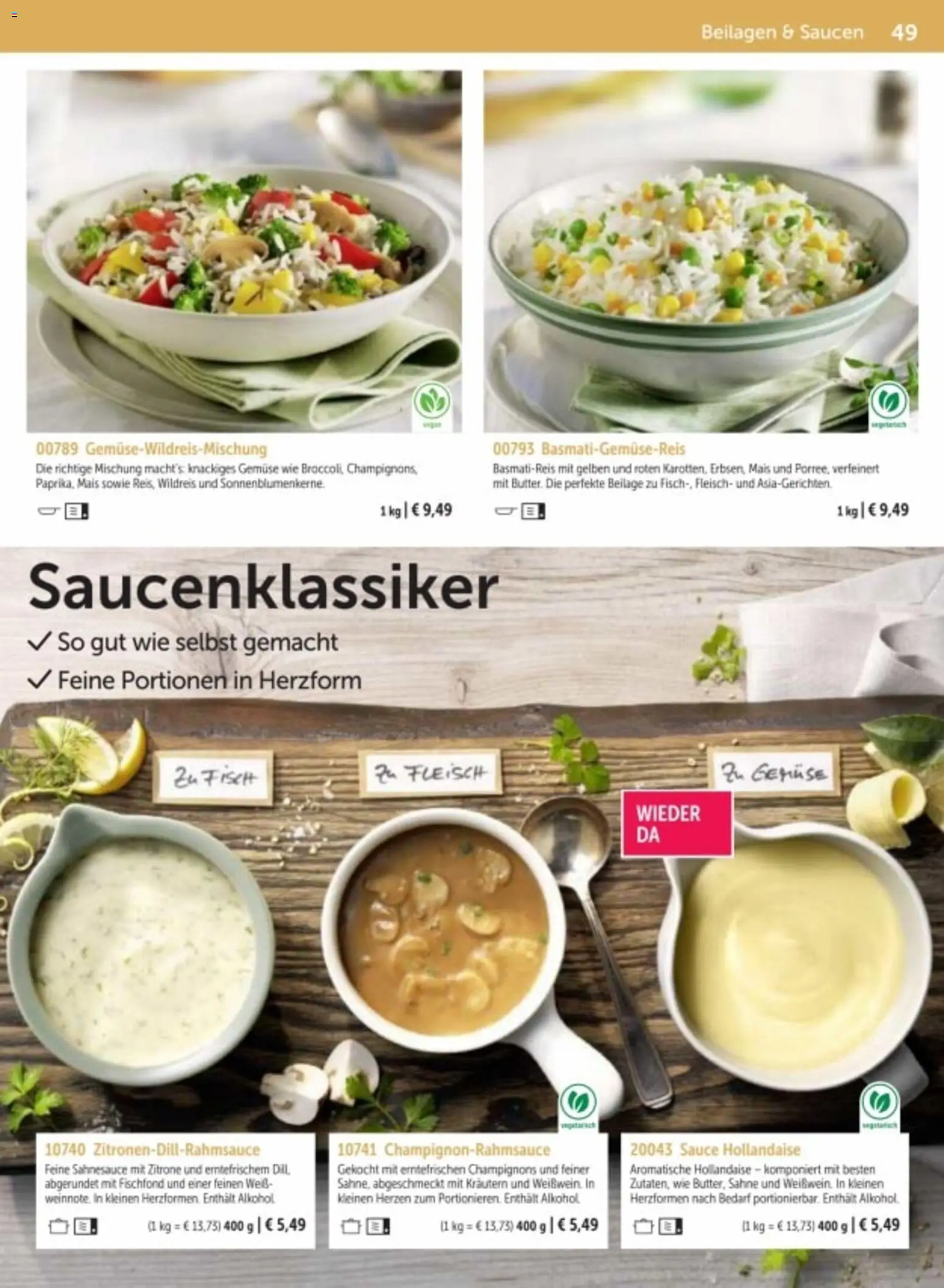 Bofrost Katalog – gültig ab 06.03.2026 | Seite: 49 | Produkte: Fisch, Champignons, Zitrone, Fleisch