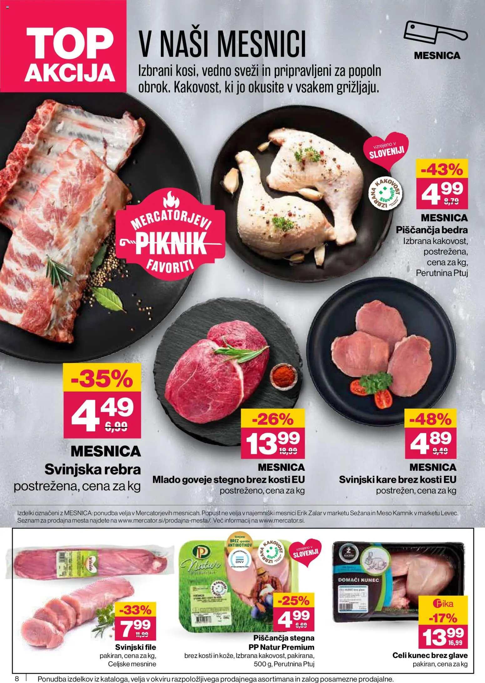 Novi Mercator katalog ponudbe – veljaven od 14.05.2026 | Stran: 8