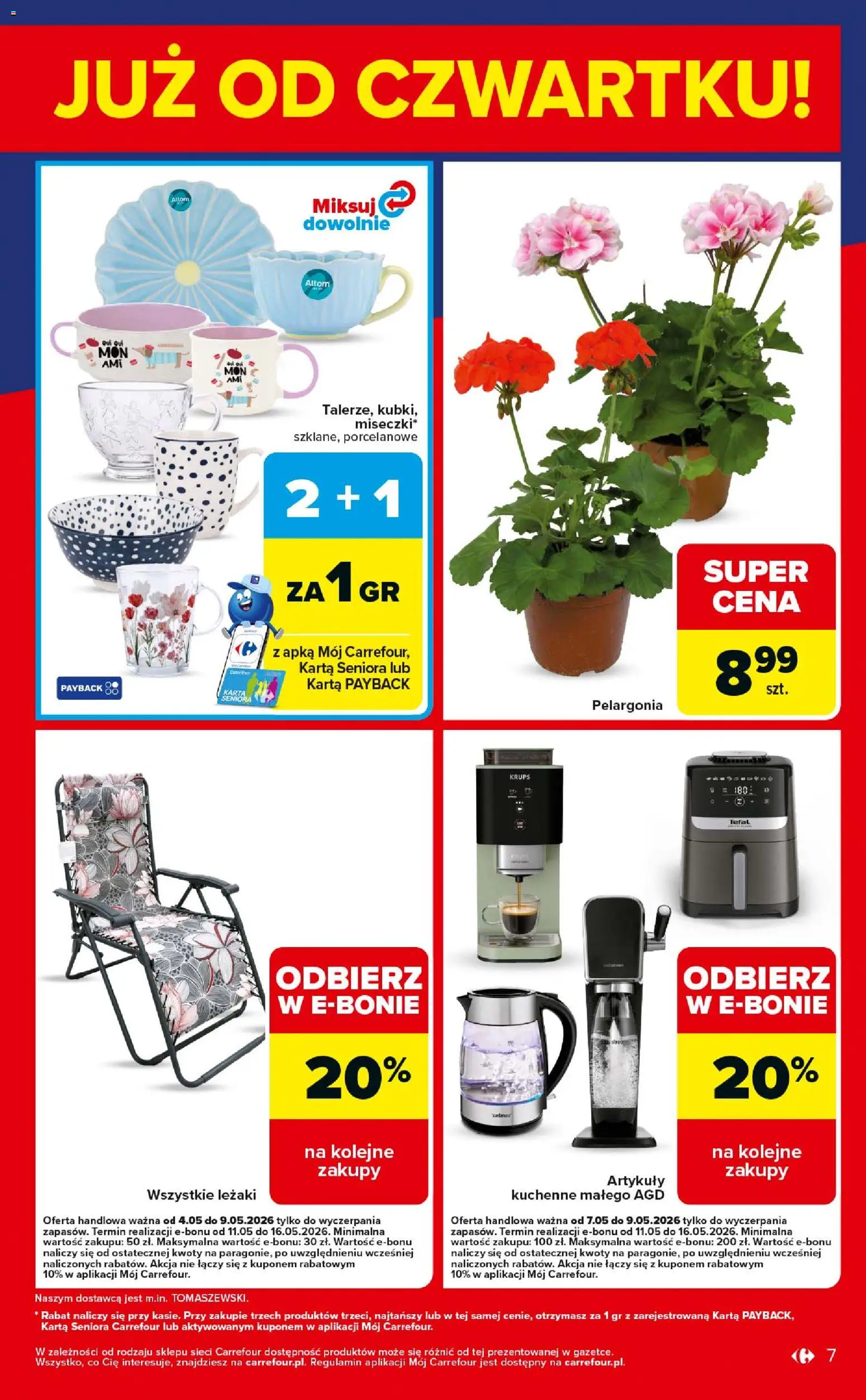 Carrefour gazetka - Weekend okazji od 07.05.2026 | Strona: 7 | Produkty: Karta