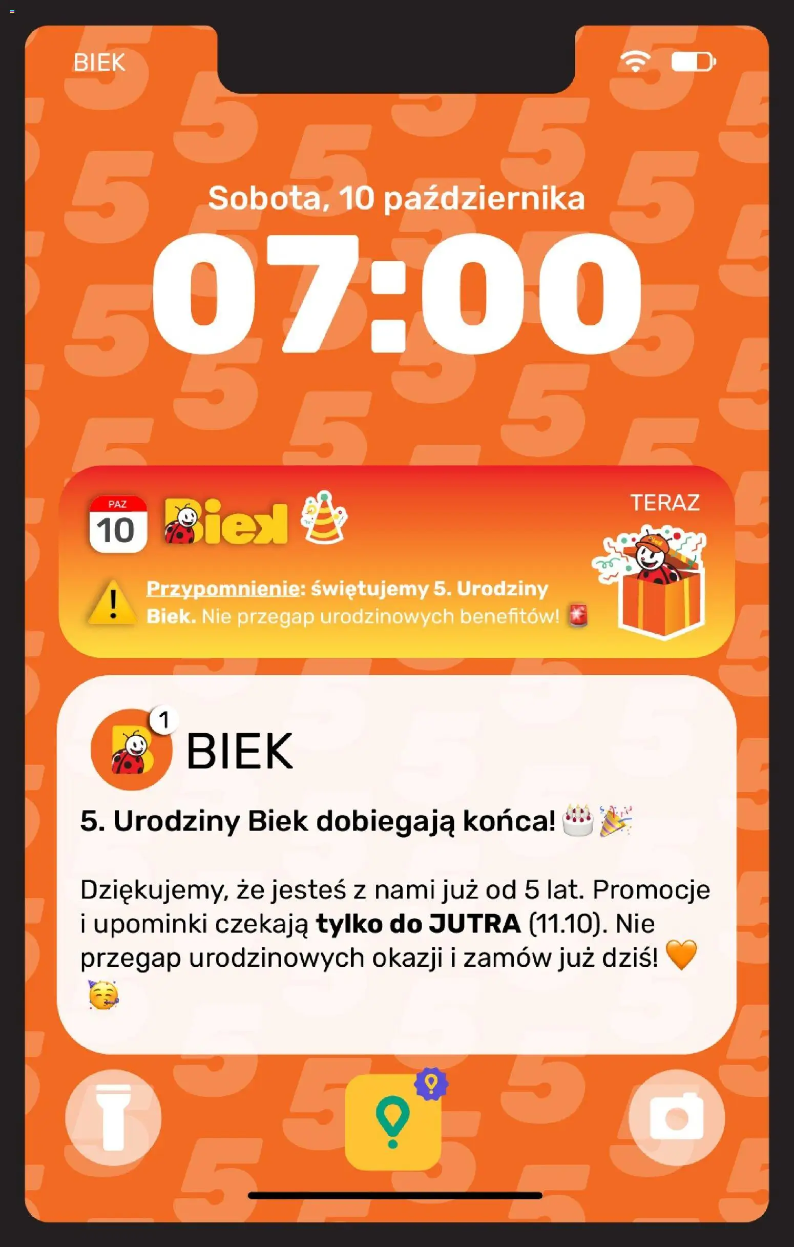 Biedronka gazetka - Biek od 10.10.2026 | Strona: 1