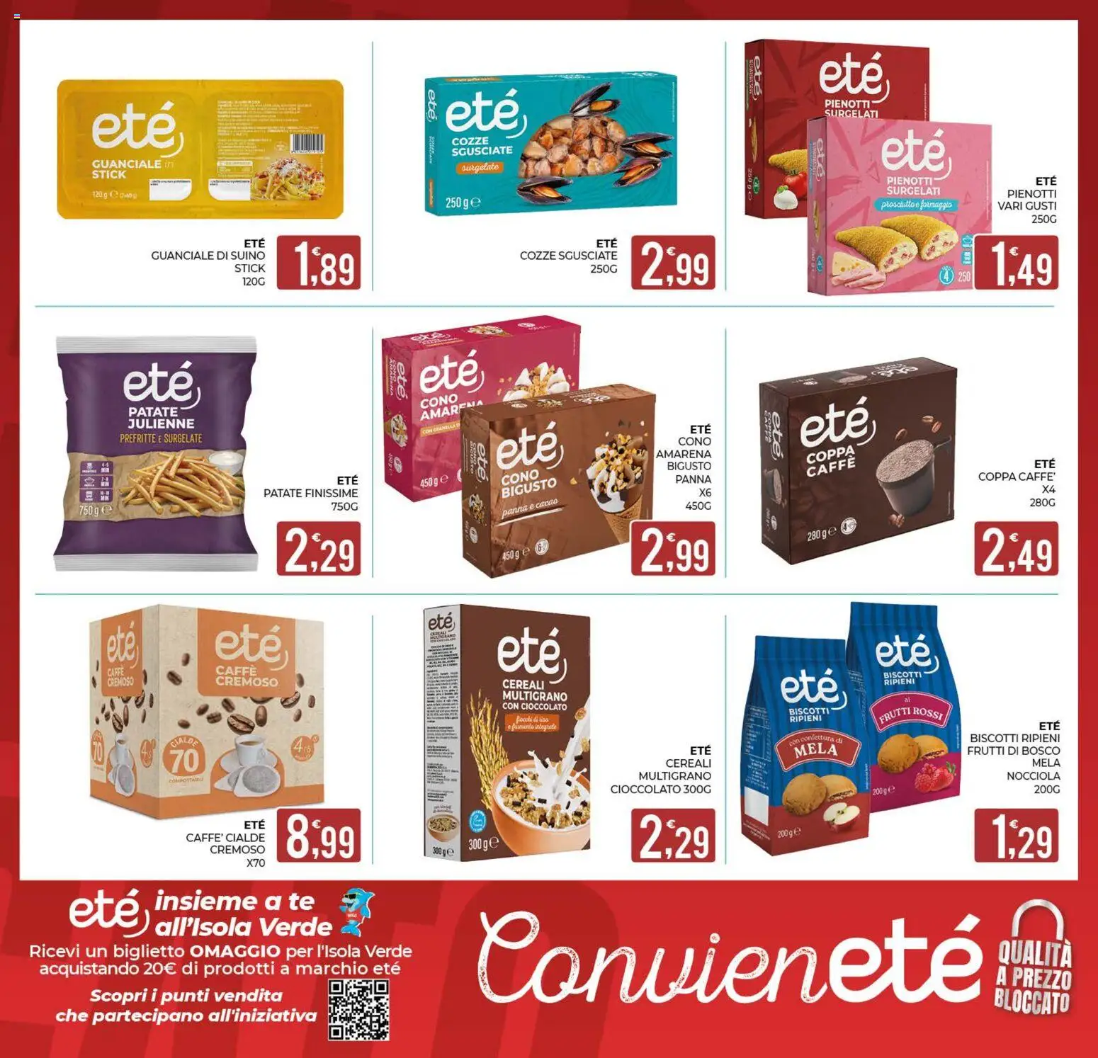 Volantino Eté del 07/08/2026 | Pagina: 15 | Prodotti: Tè, Panna, Formaggio, Cacao