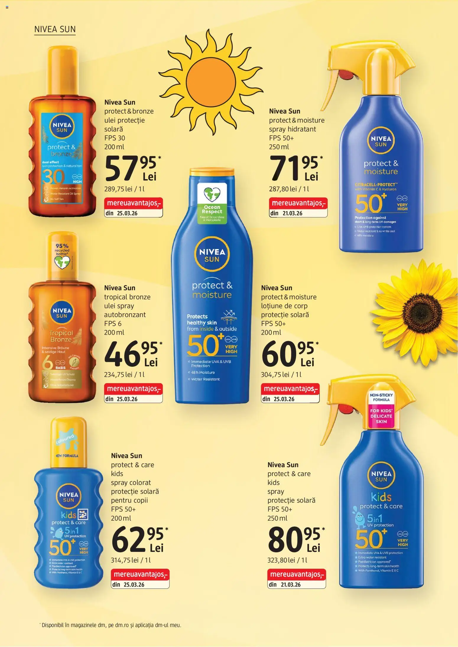 Noul catalog DM drogeriemarkt – valabil de la 28.05.2026 | Pagină: 4 | Produse: Ulei, Protecție solară