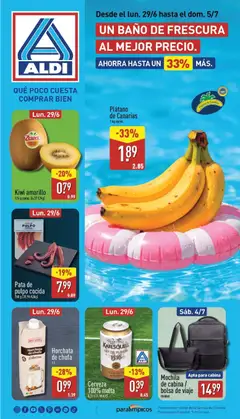 Vista previa Aldi folleto Península válido desde el 29/06/2026