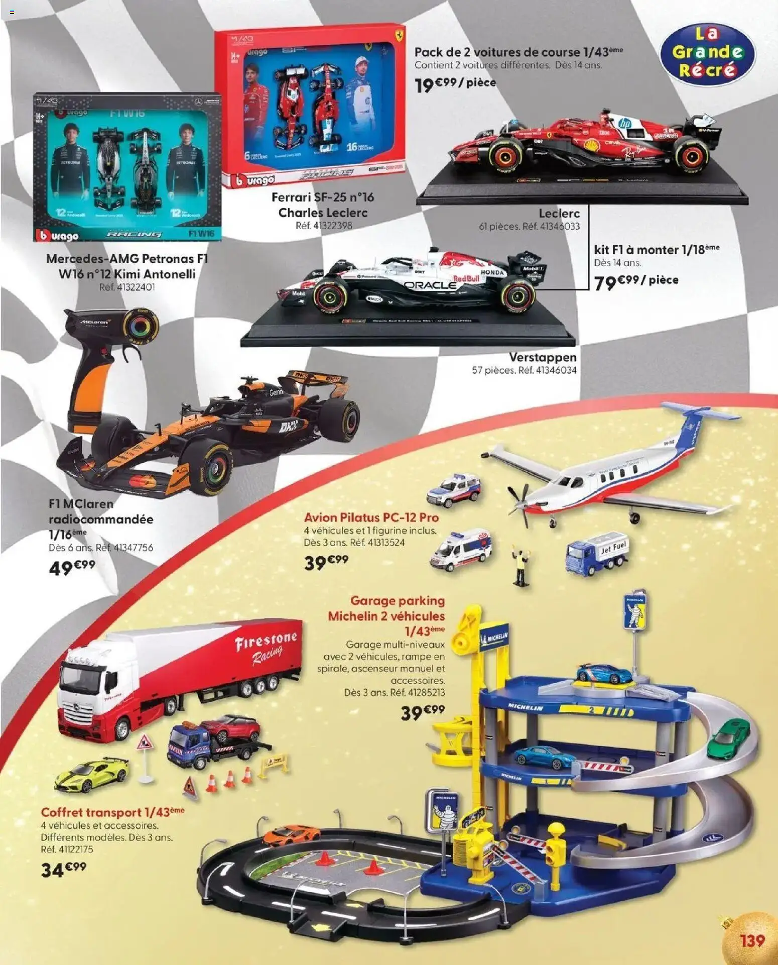 La Grande Récré - LE NOËL DE TOUTES LES PASSIONS à partir du 14/10/2026 - promo en ligne | Page: 139 | Produits: Figurine, Red bull, Garage