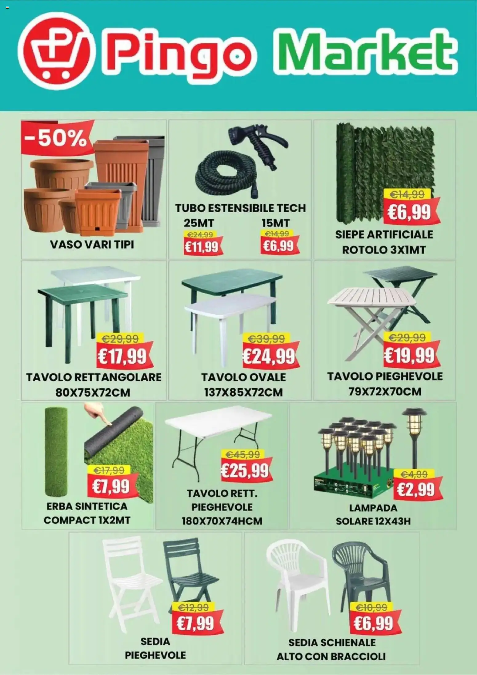 Volantino Offerte del 21.04.2026 | Pagina: 3 | Prodotti: Braccioli, Tubo, Vaso, Lampada