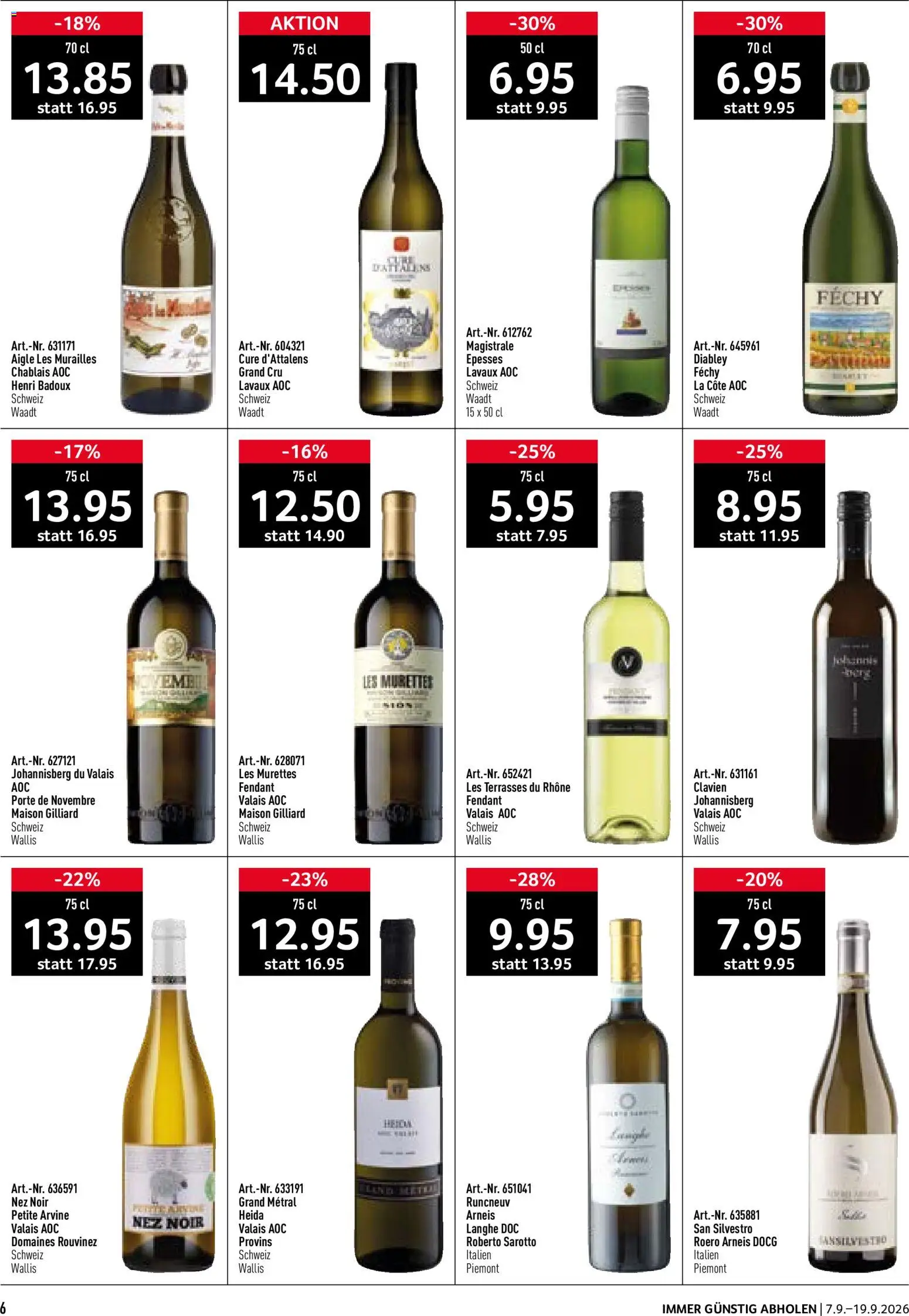 Prodega aktionen Weinfestival – gültig ab 07.09.2026 | Seite: 6