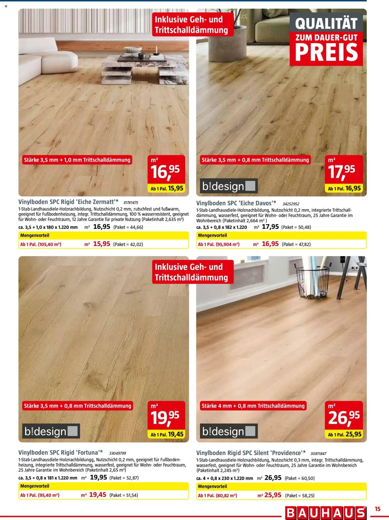Bauhaus Prospekt – gültig ab 02.10.2026 | Seite: 15