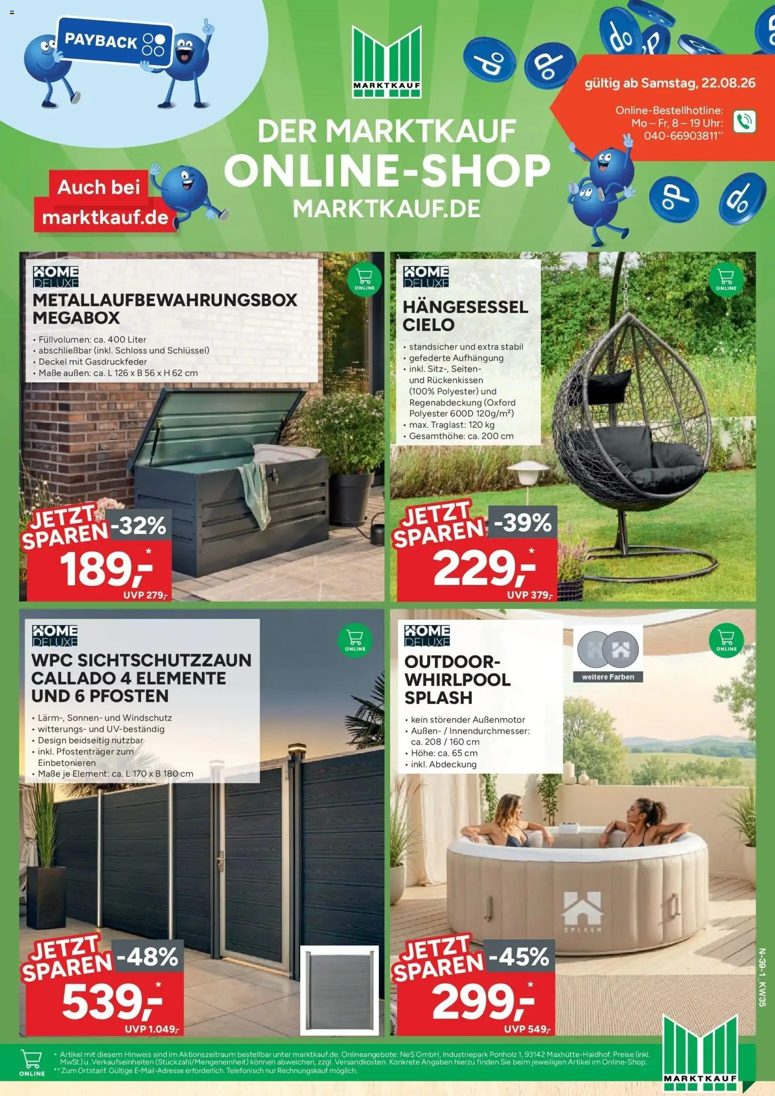 Marktkauf Prospekt Buxtehude (ab 24.08.2026) » Angebote online | Seite: 39 | Produkte: Uhr