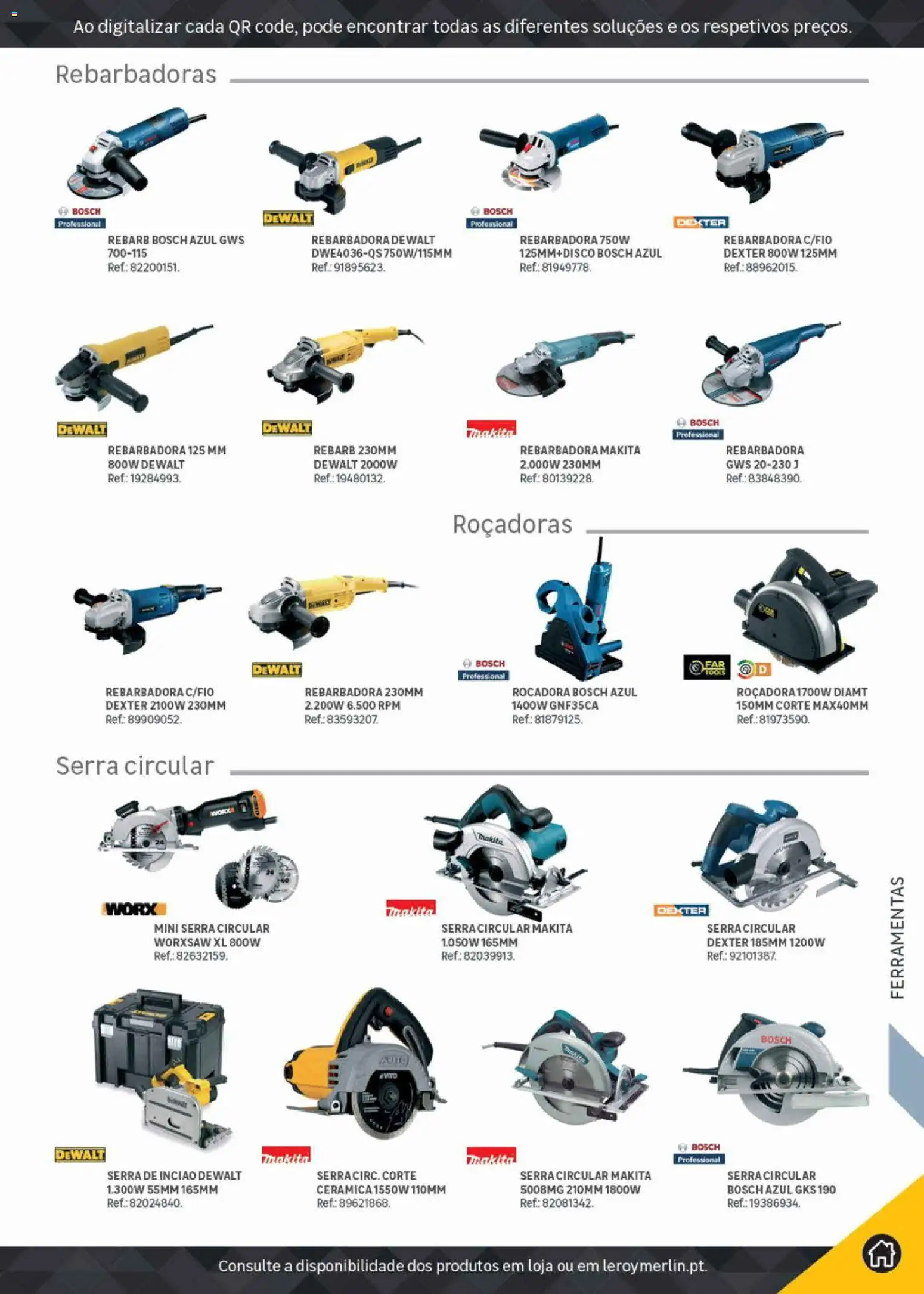 Leroy Merlin Catálogo Pro │ válido de 09.06.2026 | Página: 313 | Produtos: Ferramentas