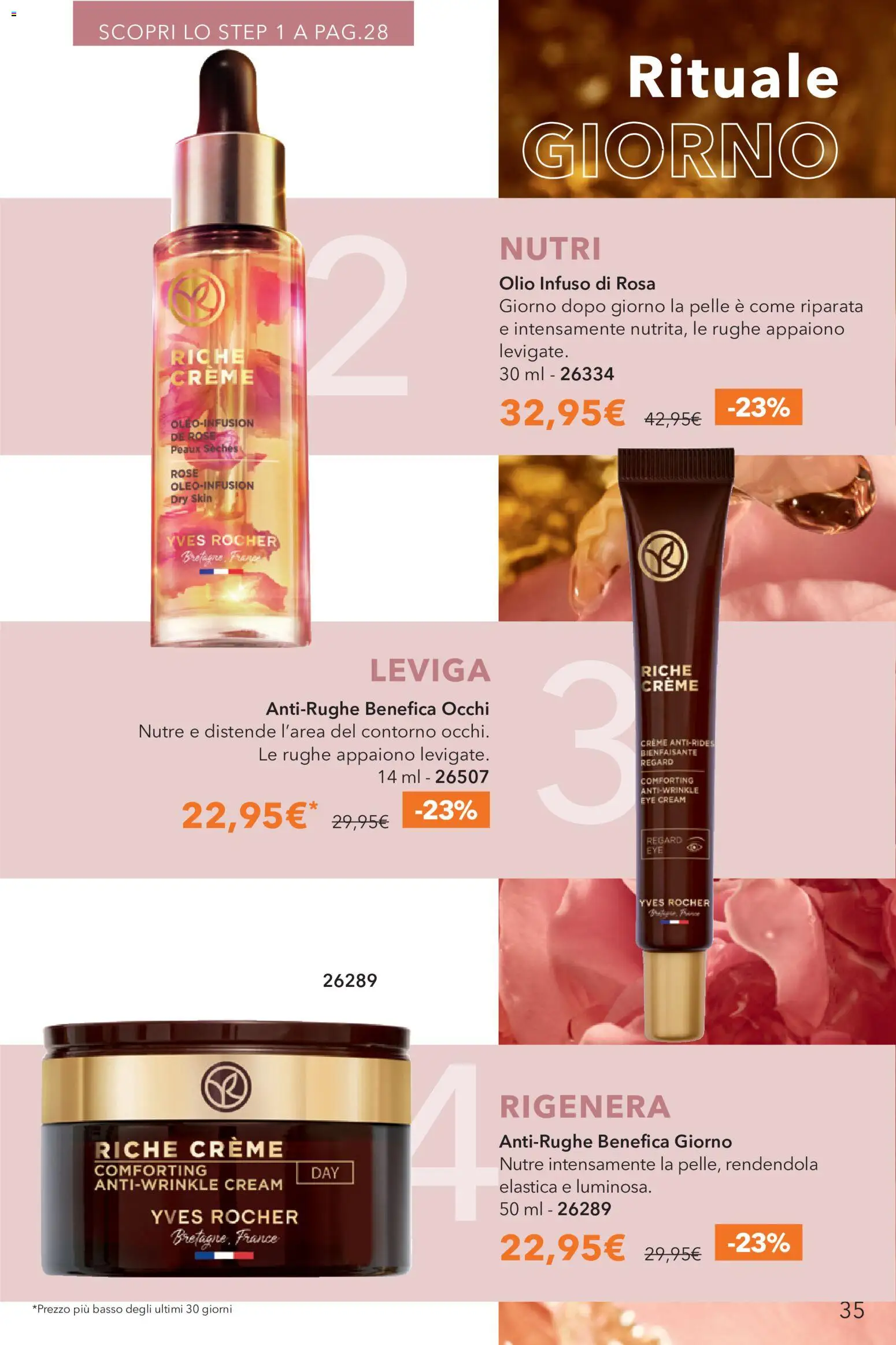 Volantino Yves Rocher del 31/07/2026 | Pagina: 35