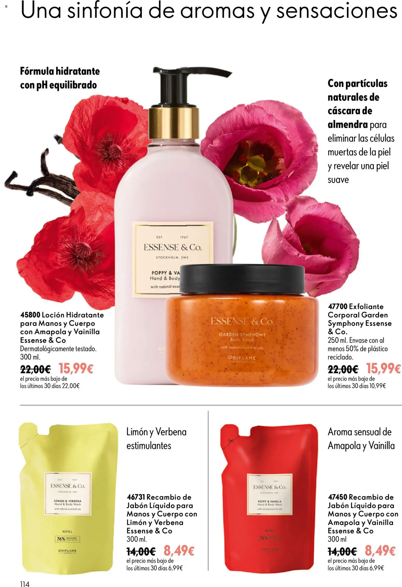 Oriflame - Catálogo Campaña 11 │ válido desde el 05/08/2026 | Página: 114 | Productos: Jabón, Γαύρος, Jabón líquido, Body