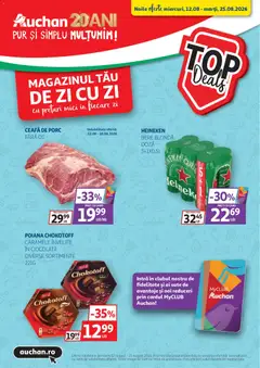 Ofertele Auchan valabile de la 12.08.2026