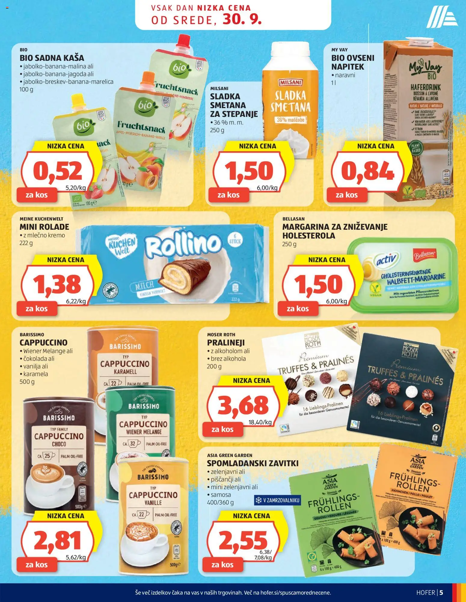 Novi Hofer katalog ponudbe – veljaven od 30.09.2026 | Stran: 5