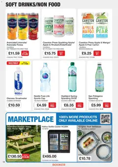 Preview of Booker Wholesale - Catering Specials valid from 20.05.2026 | Page: 16 | Products: Apple, Juice, Mango, Orange