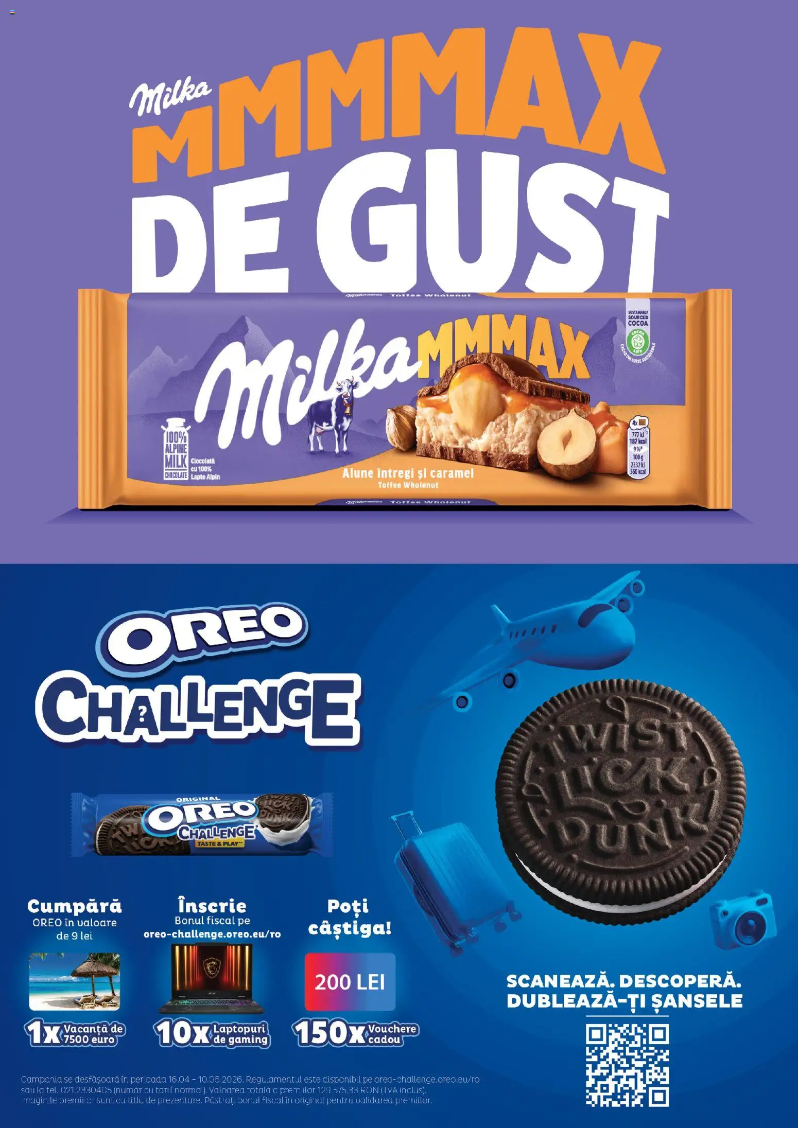 Noul catalog Mega Image – valabil de la 23.04.2026 | Pagină: 44 | Produse: Alune, Lapte, Ciocolată, Cacao