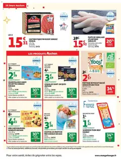 Auchan - Prévisualisation de COCKTAIL DE FRUITS DE MER CONGELÉ AUCHAN, 400 g valide à partir de 03/11/2026 | Page: 18