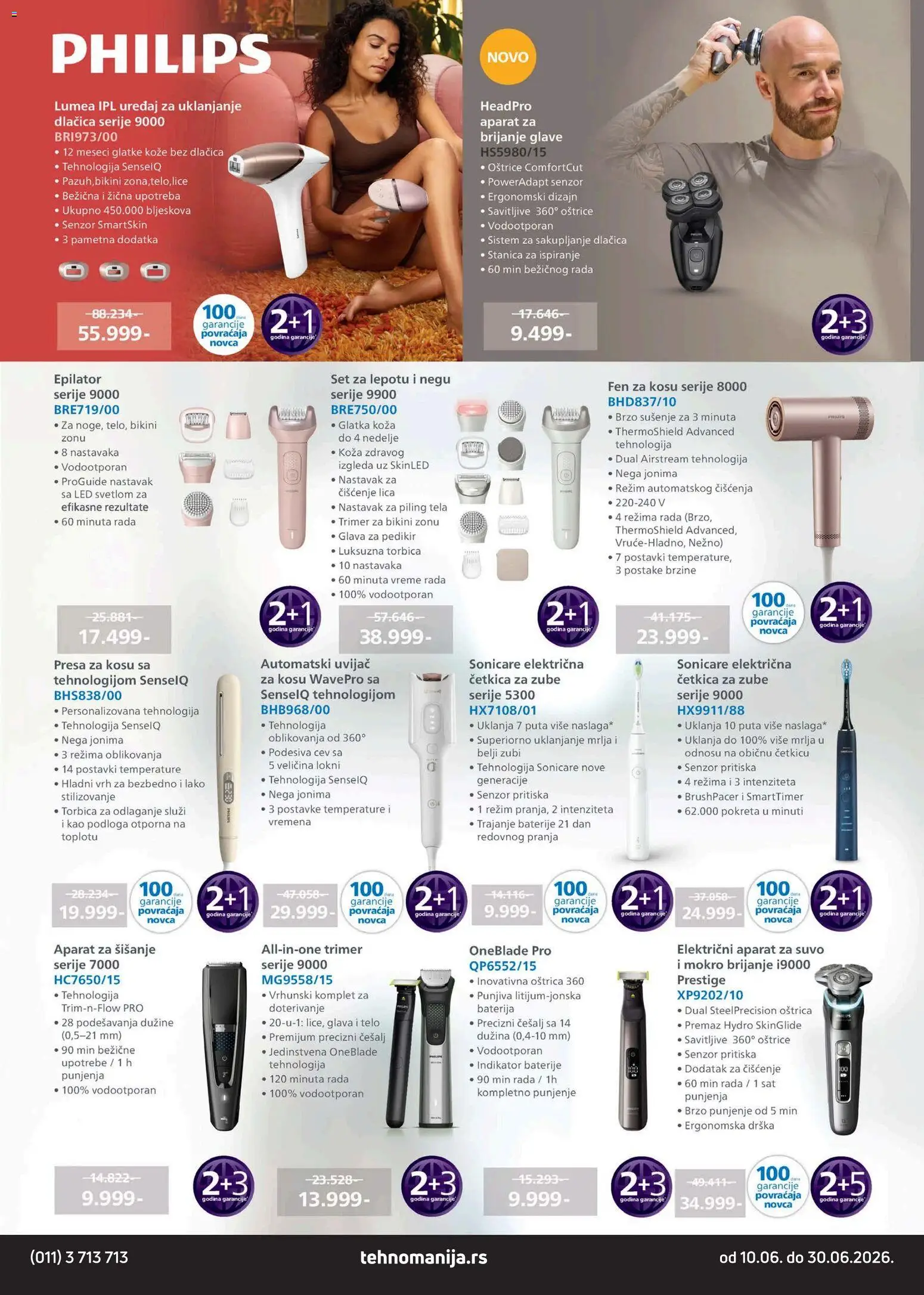 Tehnomanija katalog - važi od 10.06.2026 | Strana: 12 | Proizvode: Fen, Piling, Trimer, Baterije