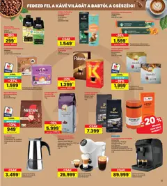 Interspar akciós újság - amely érvényes a következő dátumtól: 2026.07.23. | Oldal: 11 | Termékek: Dolce Gusto, Pisztácia, Doboz, Tej
