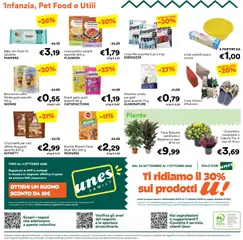 Anteprima del volantino Unes volantino valido a partire dal 23/09/2026 | Pagina: 12 | Prodotti: Pile, Crocchette, Stampa, Vaso