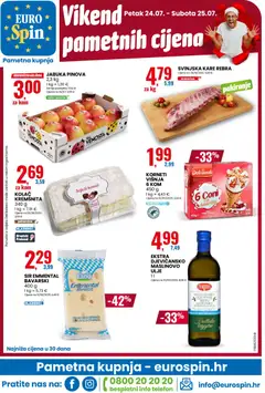 EKSTRA DJEVIČANSKO MASLINOVO ULJE, 1 l - Pregled kataloga iz trgovine Eurospin, vrijedi od 22.07.2026 | Stranica: 16