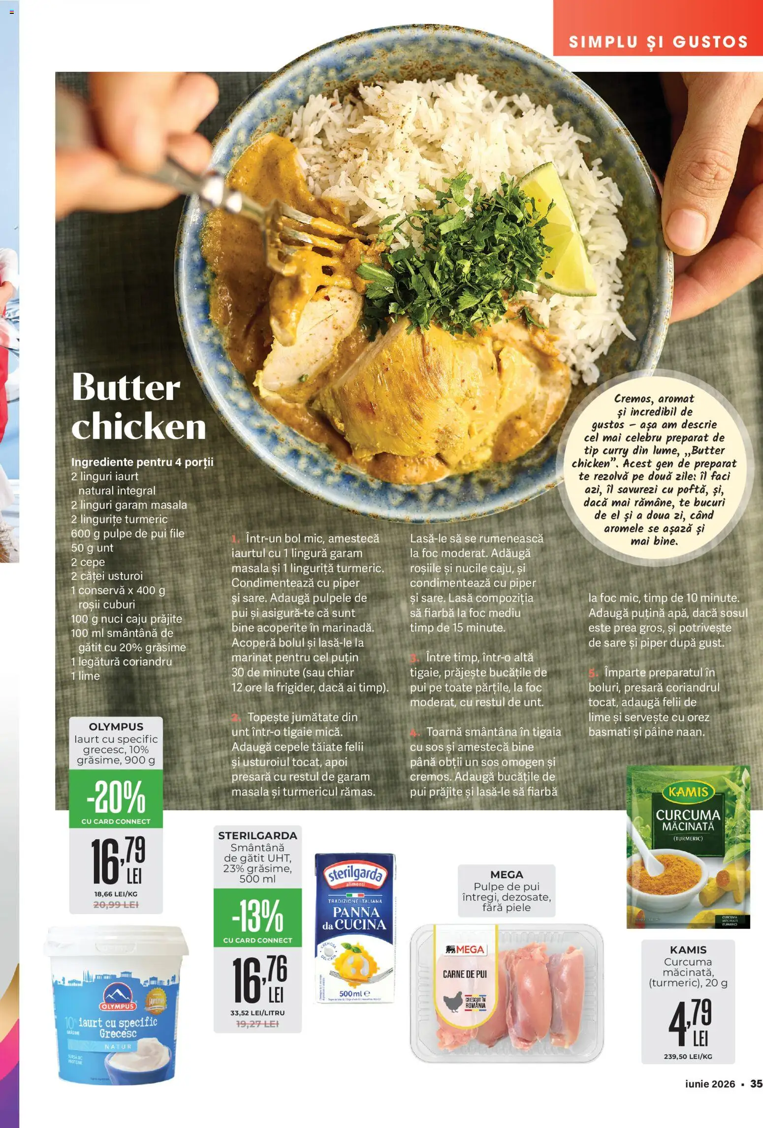 Noul catalog Mega Image – valabil de la 28.05.2026 | Pagină: 35 | Produse: Linguri, Bol, Carne De Pui, Roșii
