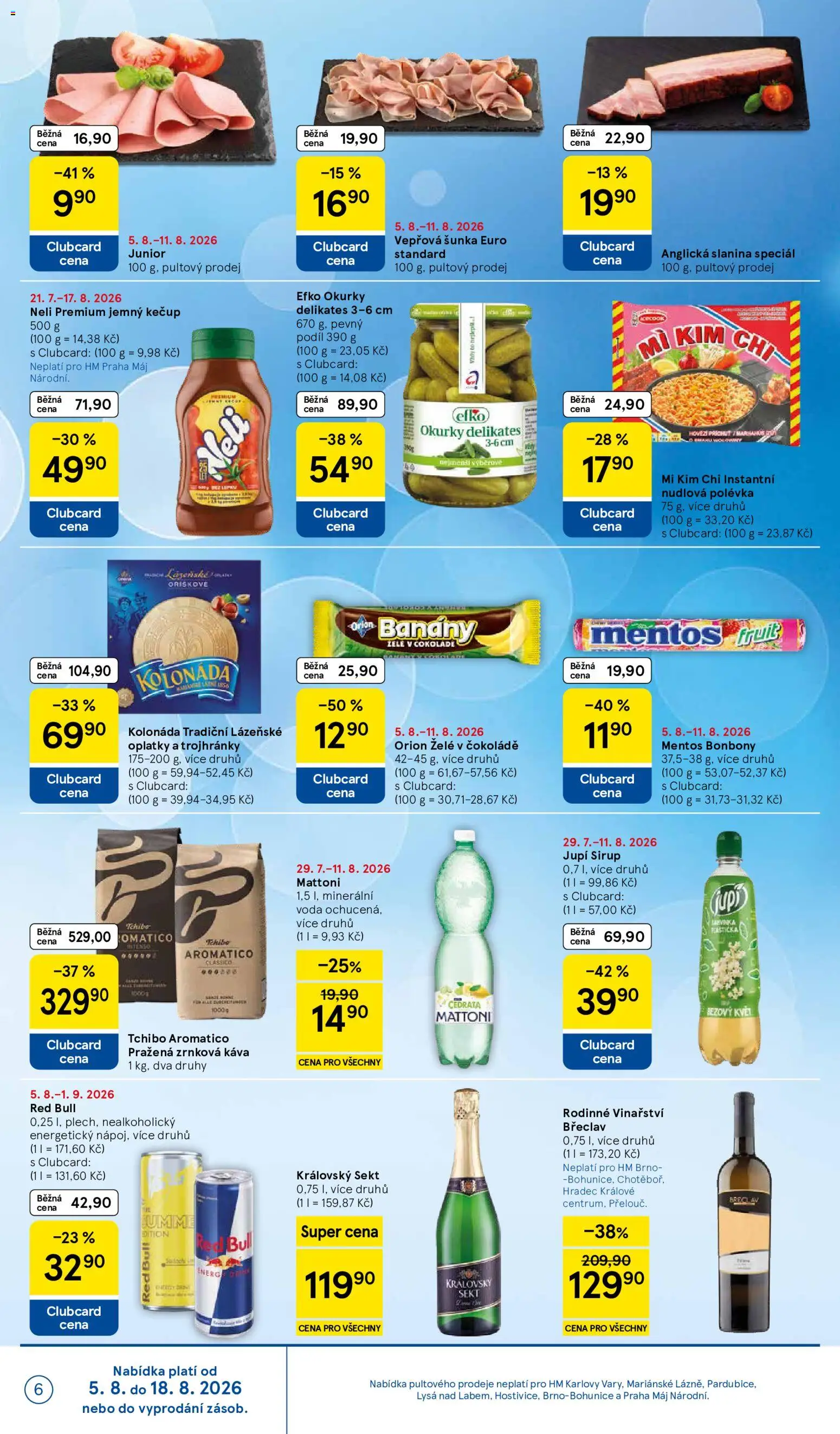 Tesco leták - Hypermarket od 05.08.2026 | Strana: 6