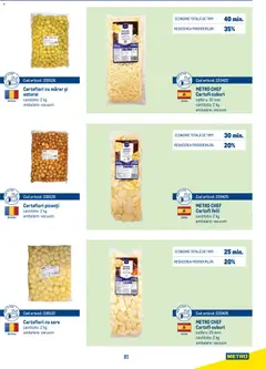 Ofertele Metro valabile de la 21.04.2026 | Pagină: 81 | Produse: Mărar, Cartofi, Sare, Usturoi