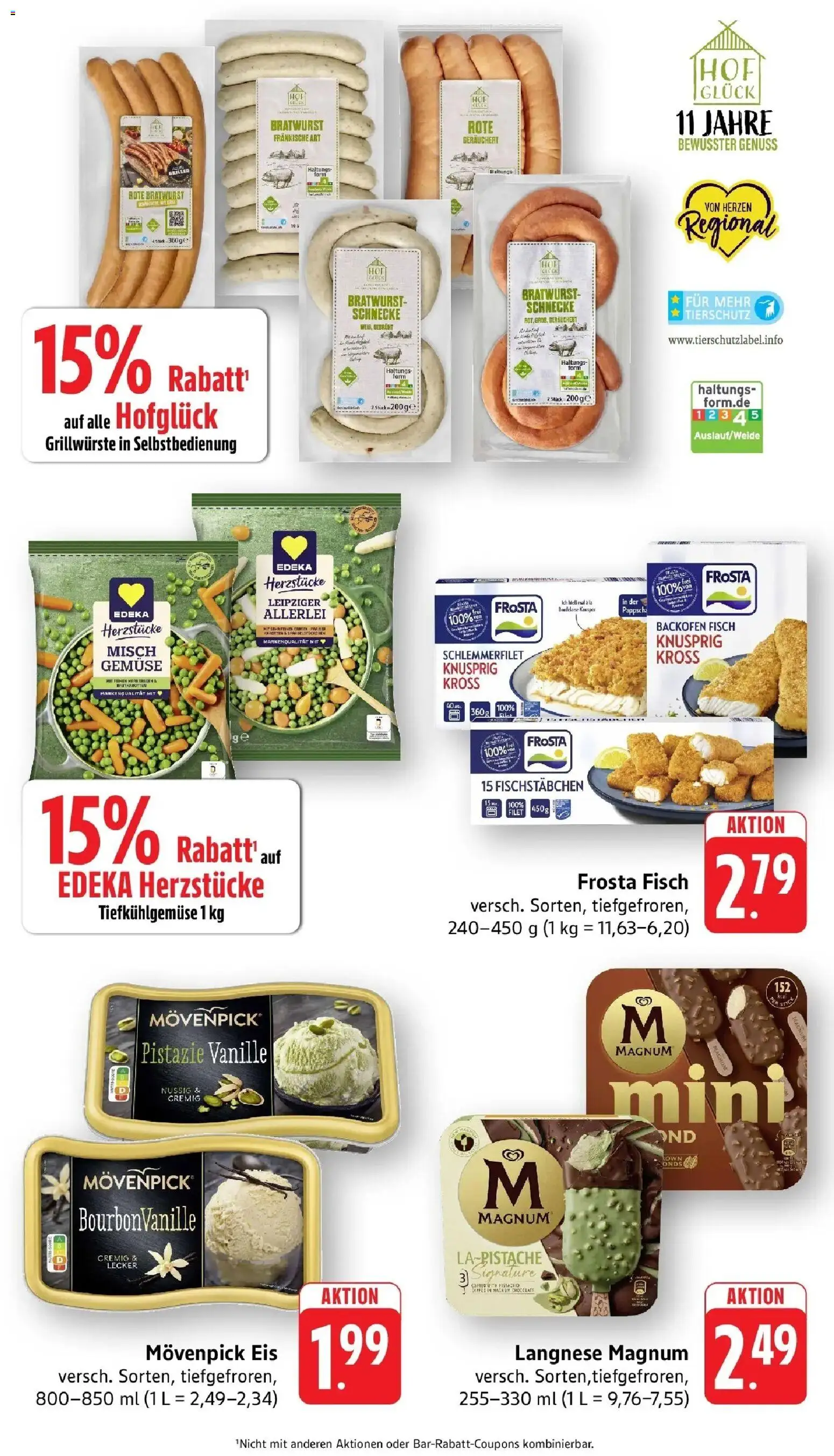nah & gut Prospekt Offenburg-Zunsweier  – gültig ab 17.05.2026 | Seite: 5 | Produkte: Fisch, Movenpick eis, Gemüse, Griller