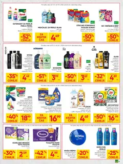 Tuš katalog akcije – veljaven od 13.05.2026 | Stran: 19 | Izdelki: Mehčalec, Kos, Kuhinjske brisače, Detergent
