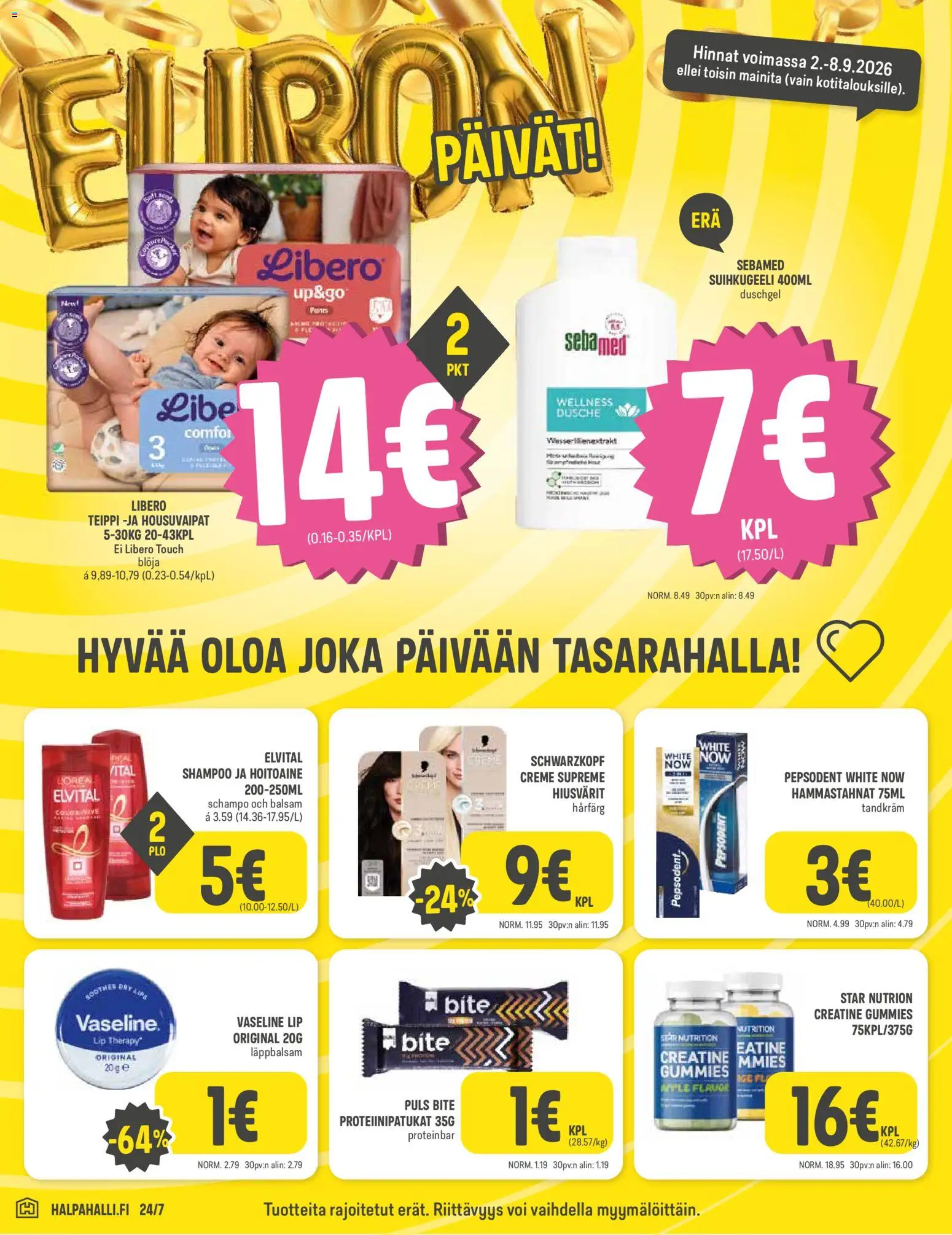 Halpa Halli tarjoukset – voimassa 02/09/2026 alkaen | Sivu: 4
