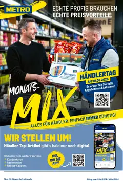 Metro Monats-Mix ab 01.06.2026 gültig