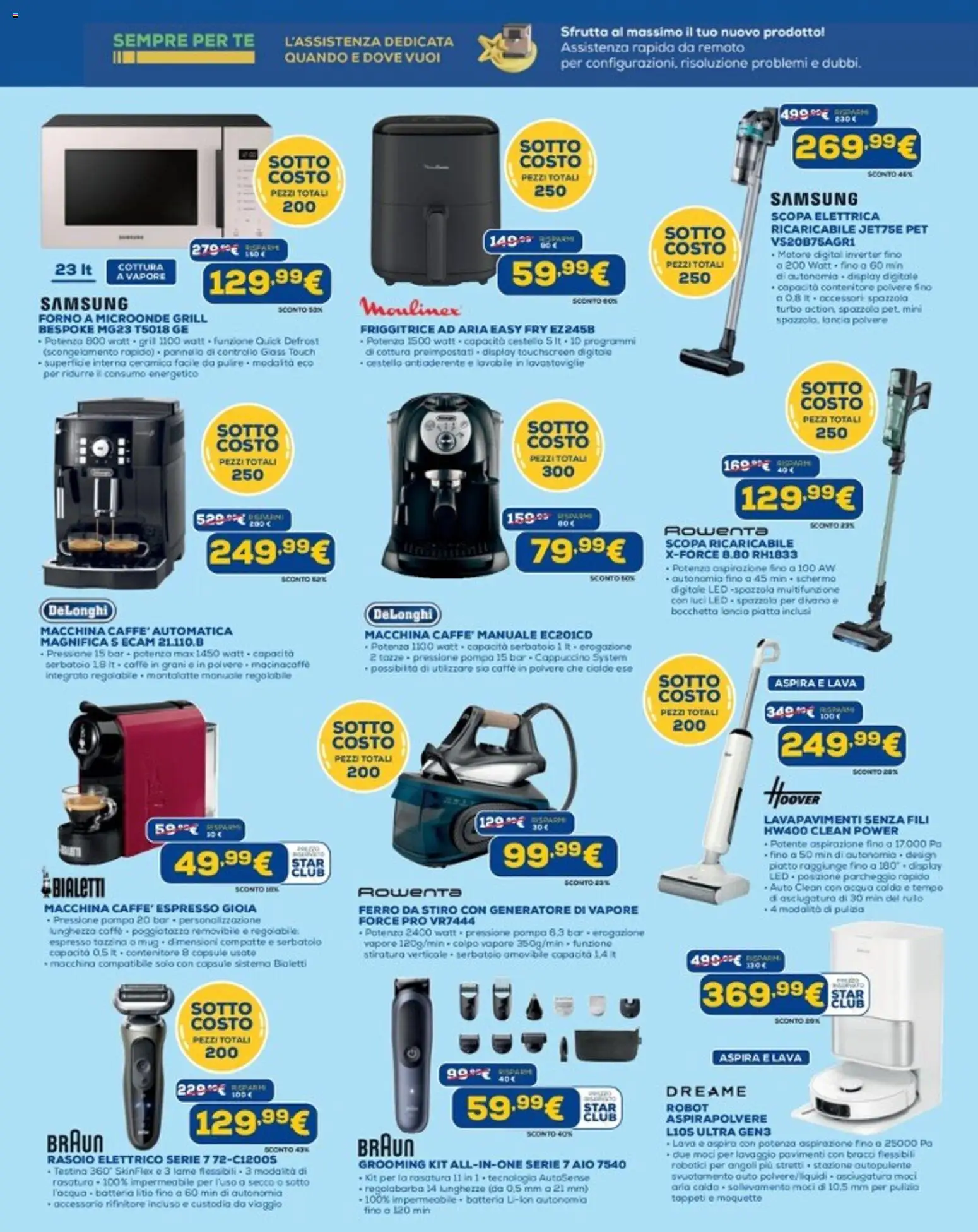 Volantino Euronics del 10/09/2026 | Pagina: 5 | Prodotti: Schermo, Forno a microonde, Generatore, Friggitrice