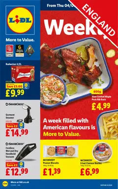 Preview of Weekly offers Lidl valid from 04.06.2026