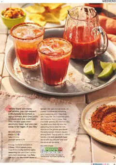 Preview of Tesco Magazine - May 2026 valid from 01.05.2026 | Page: 41 | Products: Sauce, Juice, Beer, Glasses