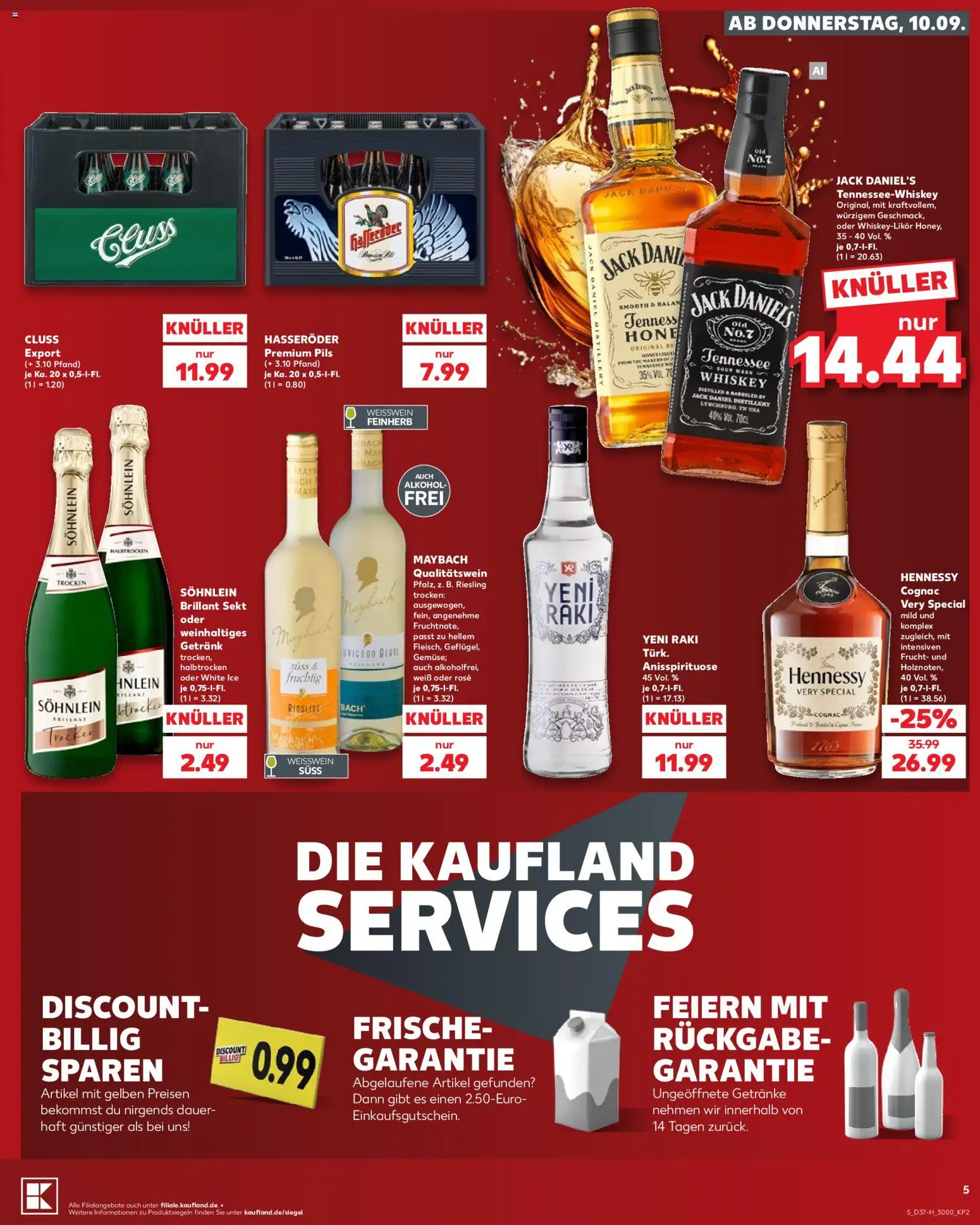 {H1} | Pagina: 5 | Producten: Hennessy, Cognac, Sekt, Jack Daniel’s