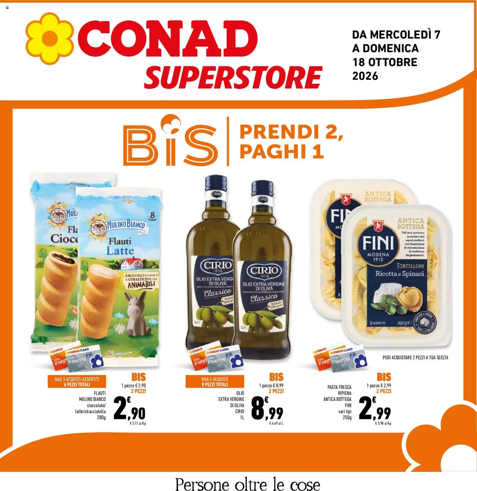 Volantino Conad del 07/10/2026 | Pagina: 1