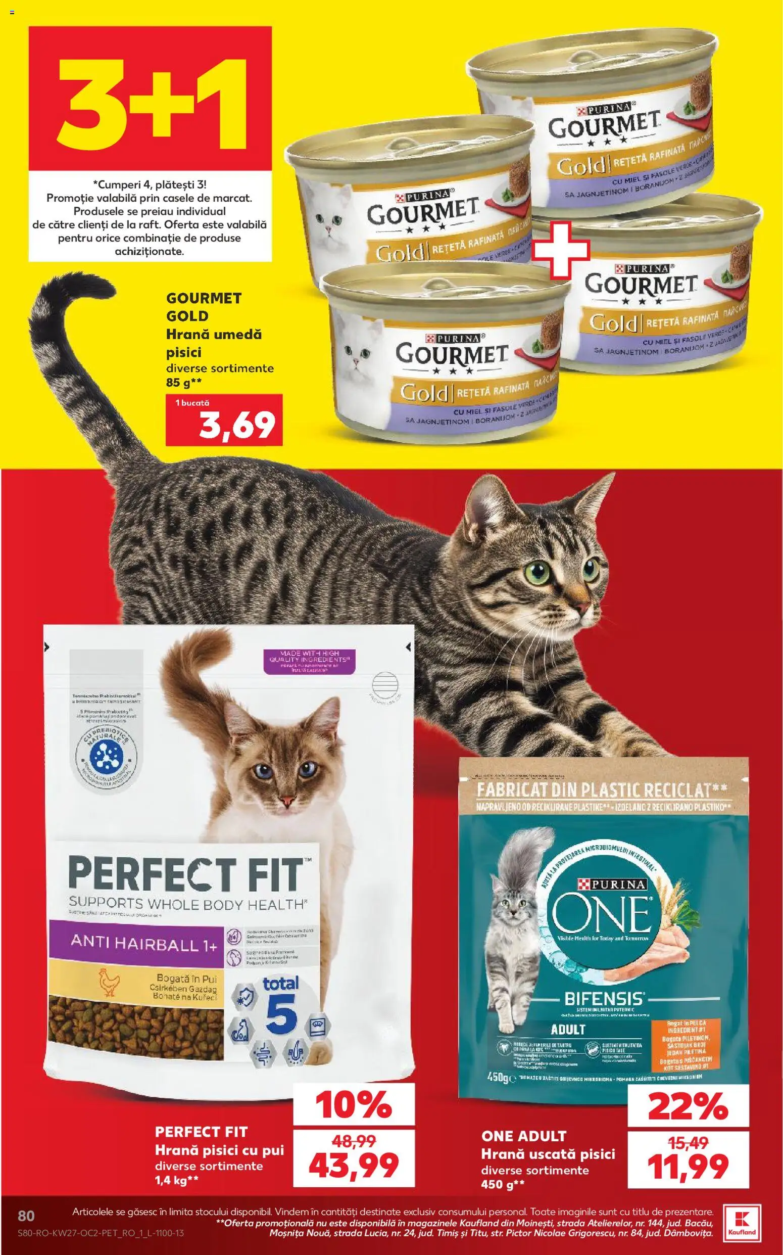 Noul catalog Kaufland – valabil de la 01.07.2026 | Pagină: 80 | Produse: Body, Hacıyatmaz Kedi Oyuncağı, Fasole verde