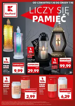 Pogląd oferty "Kaufland gazetka - Znicze" - ważna od 01.10.2026
