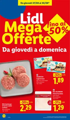 Anteprima del volantino Lidl volantino valido a partire dal 27/08/2026 | Pagina: 2