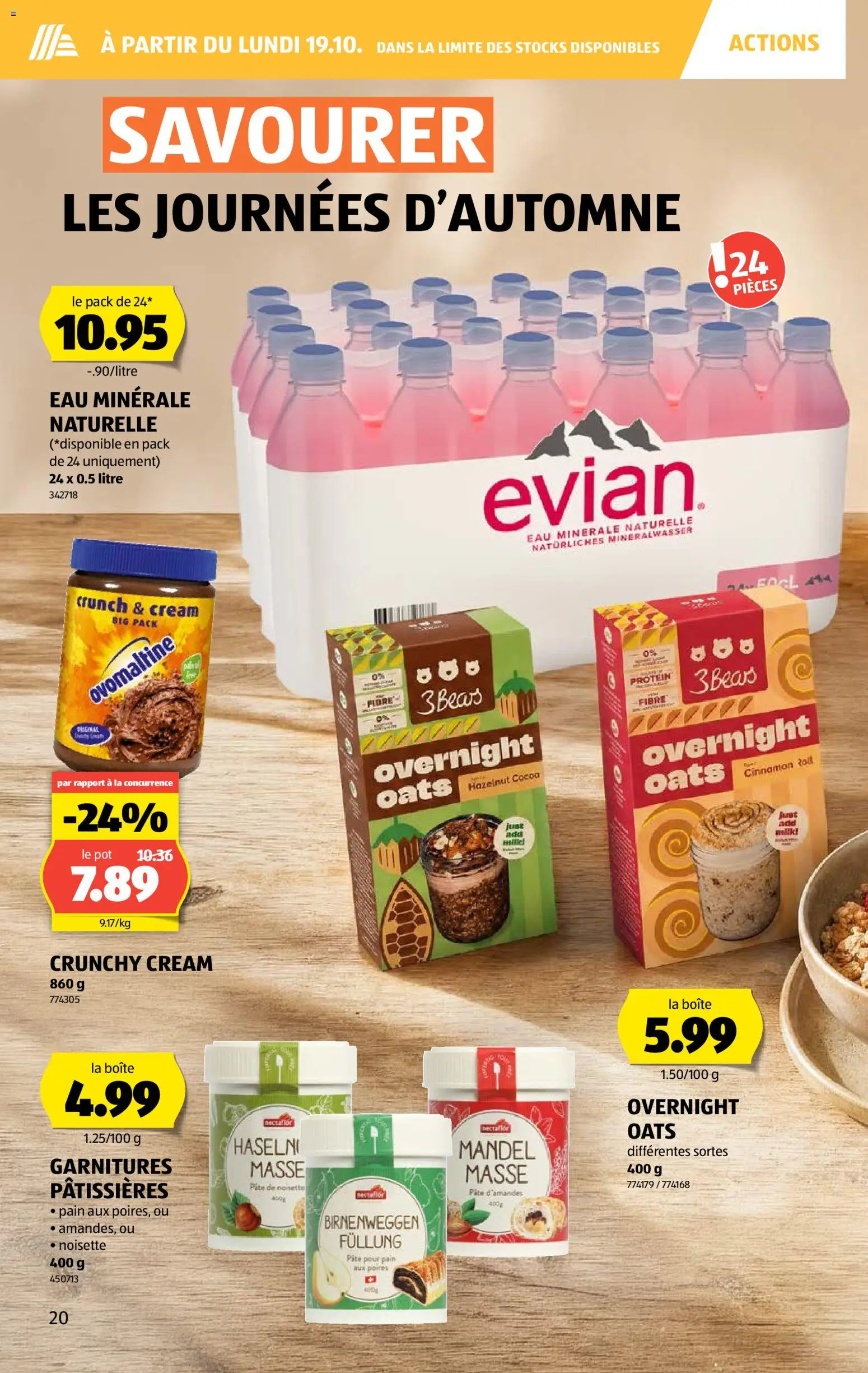 Aldi aktionen FR – gültig ab 15.10.2026 | Seite: 20 | Produkte: Mineralwasser