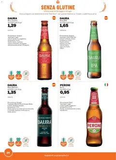 Anteprima del volantino Sogegross volantino Birre valido a partire dal 20.05.2026 | Pagina: 24 | Prodotti: Birra, Frutta, Agrumi, Amaro