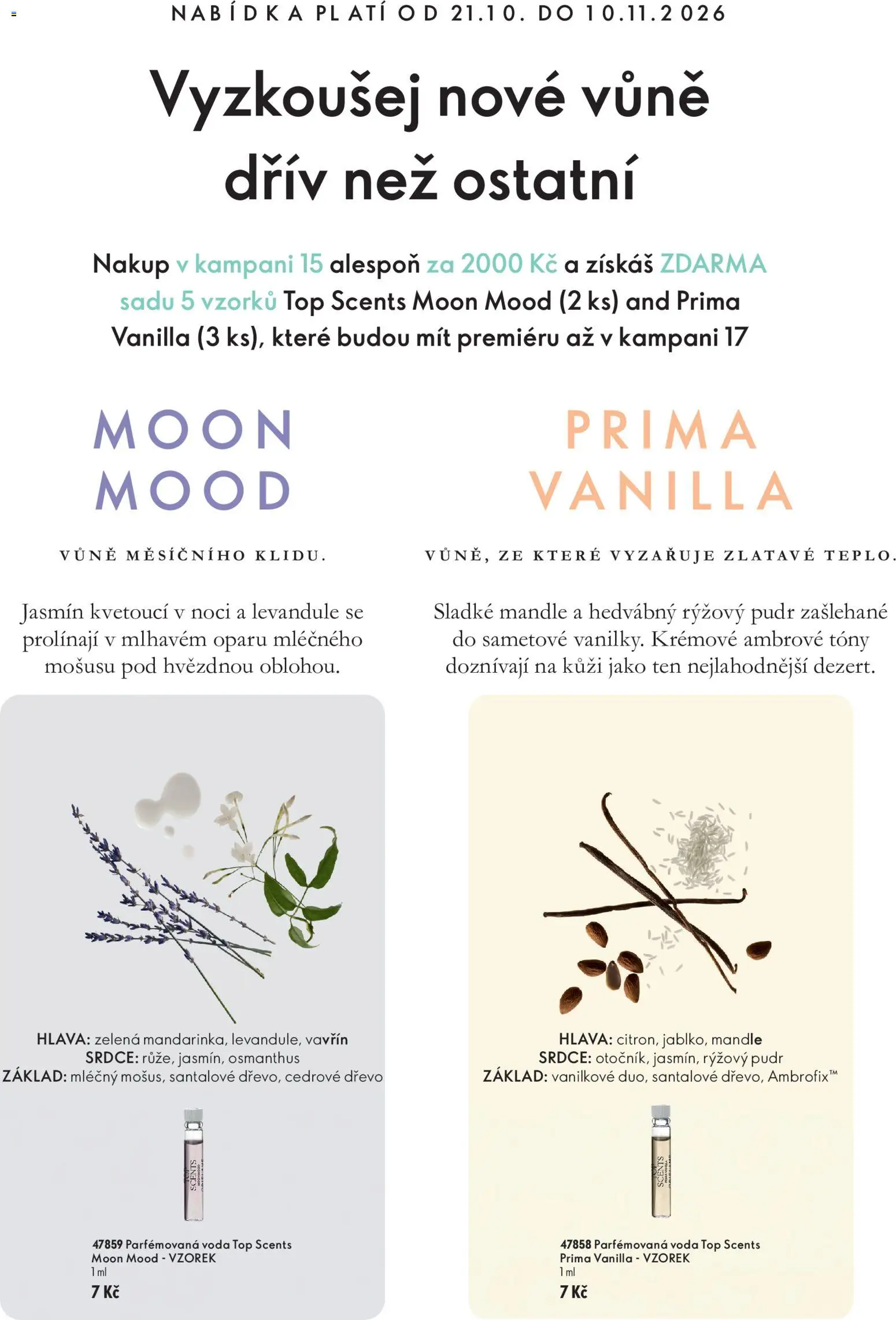 Oriflame katalog Nejlepší nabídky kampaně 15 od 21.10.2026 | Strana: 17