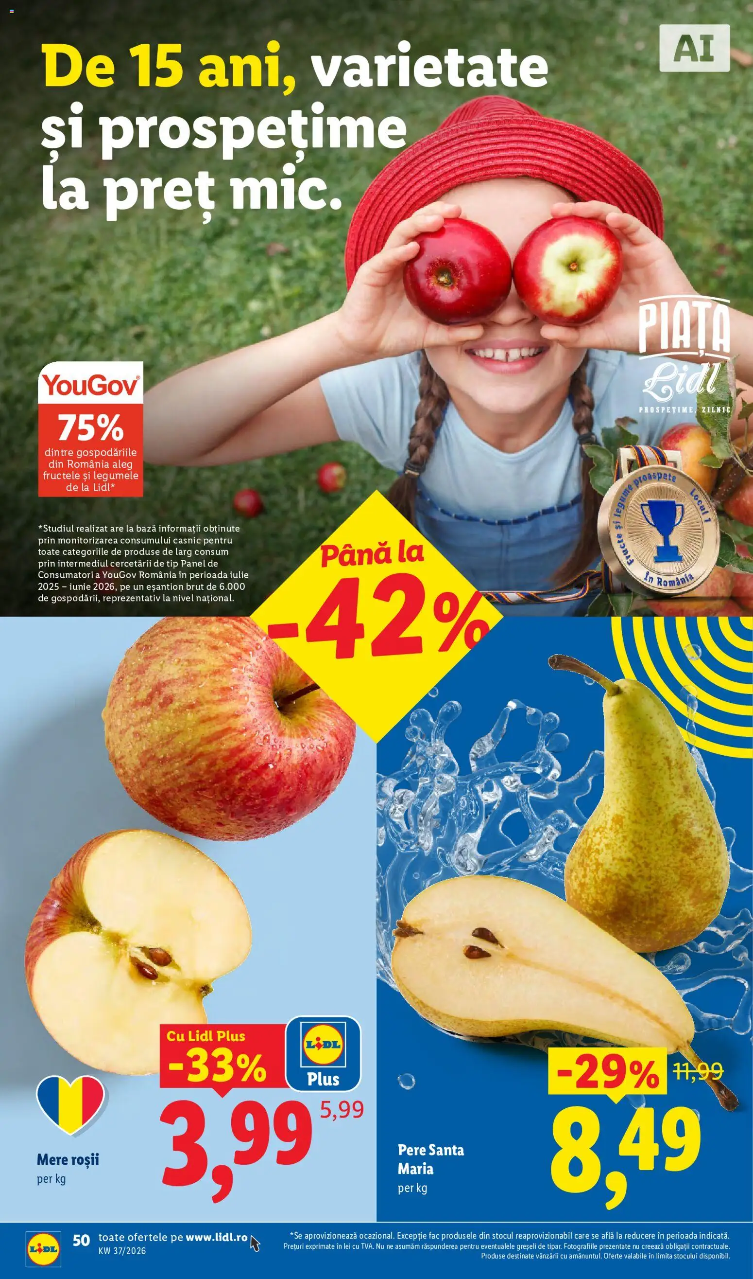 Noul catalog Lidl – valabil de la 07.09.2026 | Pagină: 50