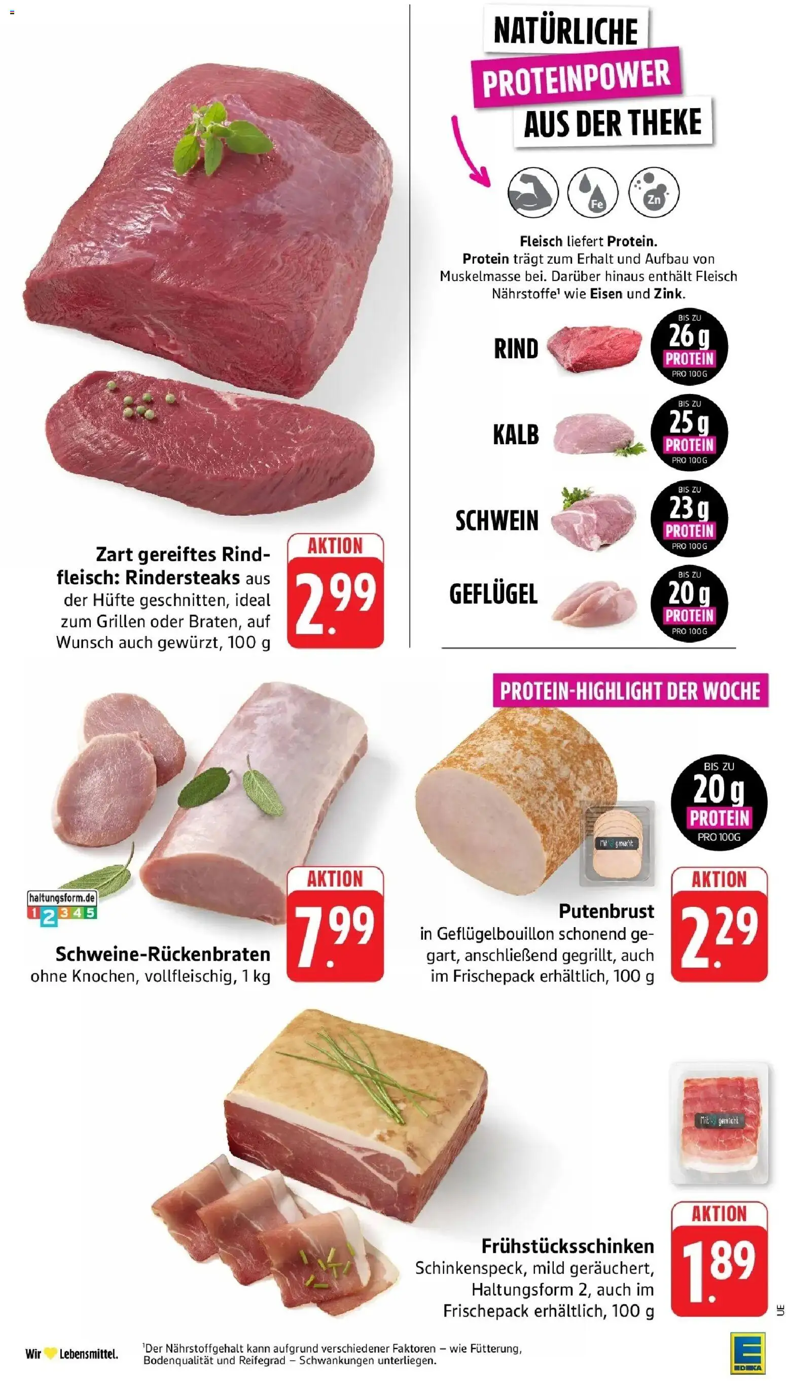 Edeka Prospekt Heilbronn (ab 12.10.2026) » Angebote Online | Seite: 5 | Produkte: Putenbrust, Theke, Fleisch