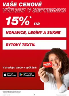 Kik leták platný od 14.09.2026 | Strana: 8 | Produkty: Sukne, Legíny