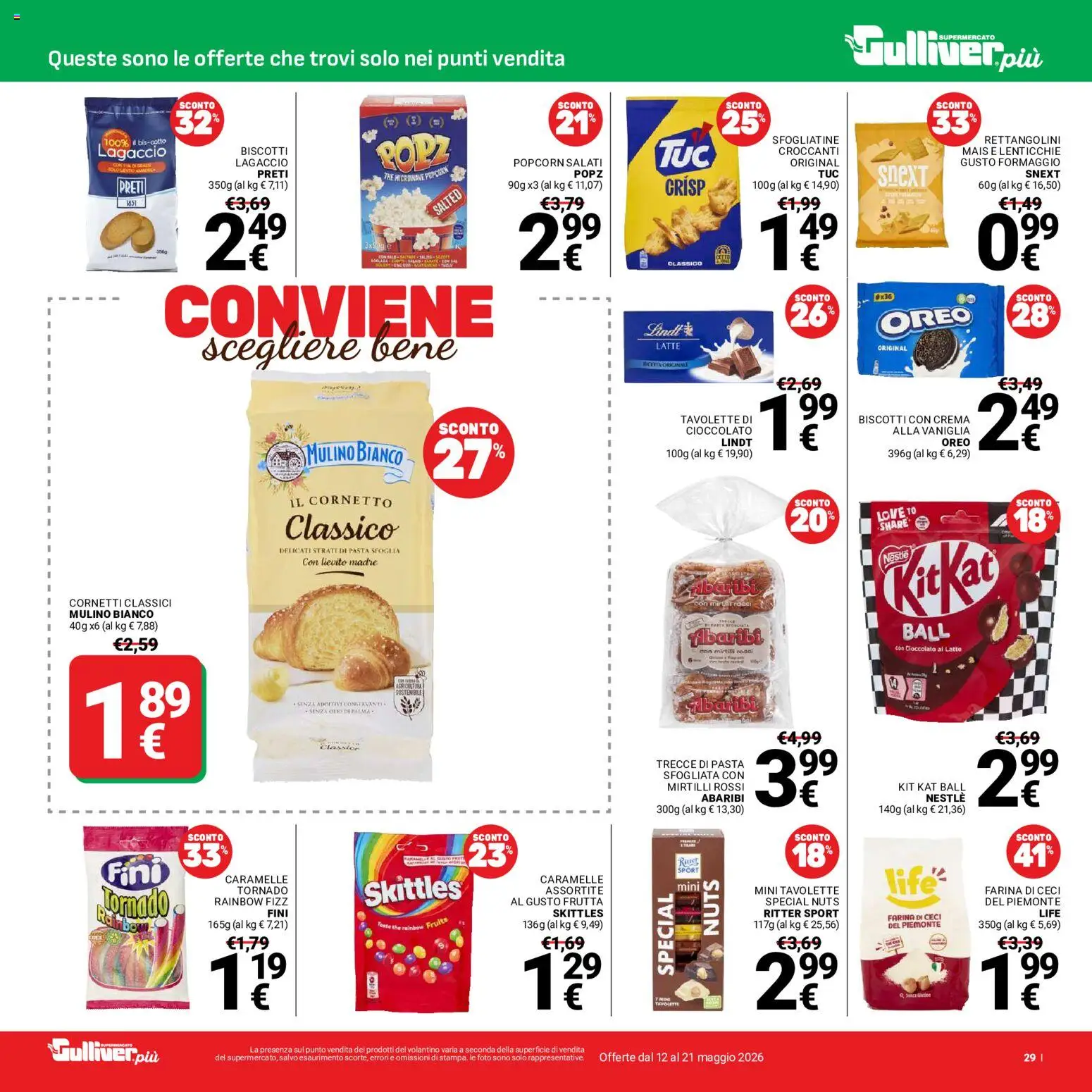 Volantino Gulliver del 12.05.2026 | Pagina: 29