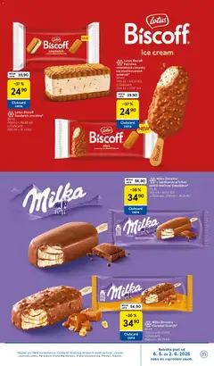 Náhled letáku Lotus Biscoff Sandwich zmrzlina*, Sandwich ice cream made with Biscoff biscuits, 80 ml od 06.05.2026 | Strana: 33