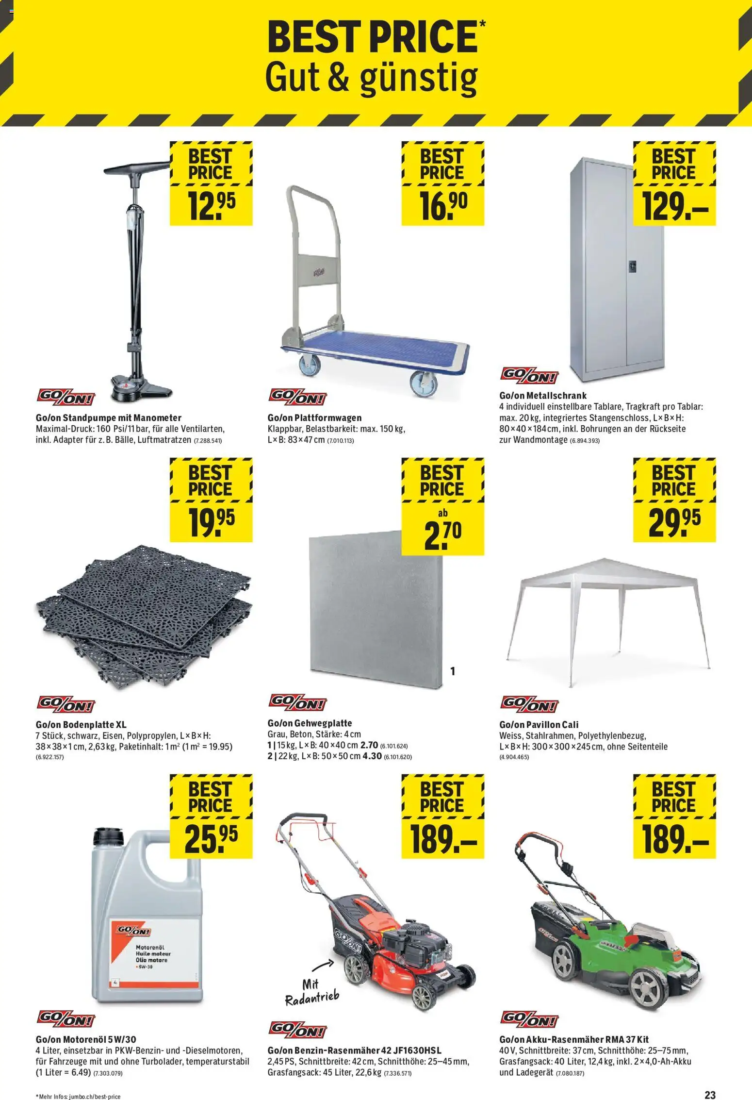 Jumbo aktionen – gültig ab 04.06.2026 | Seite: 23 | Produkte: Manometer, Ladegerät, Adapter